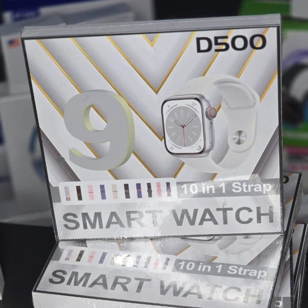 D500 Series 9 Smart Watch – 49MM | 10-in-1 Straps